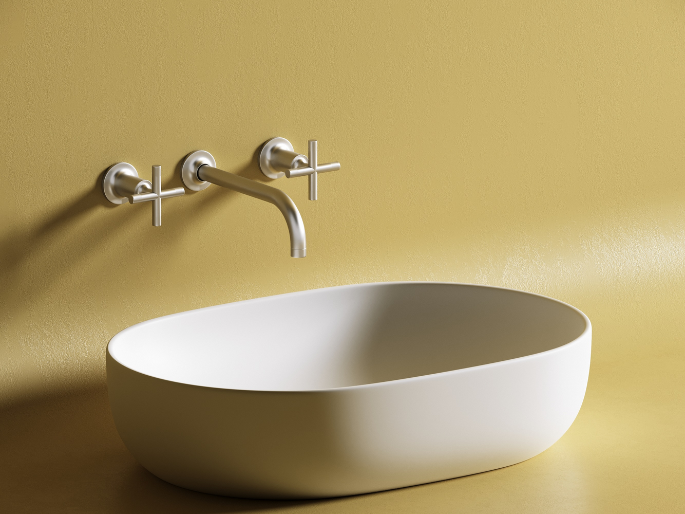 Фото Раковина Ceramicanova Element CN6047MW накладная 60 × 41,5 × 13,5 см, белый матовый