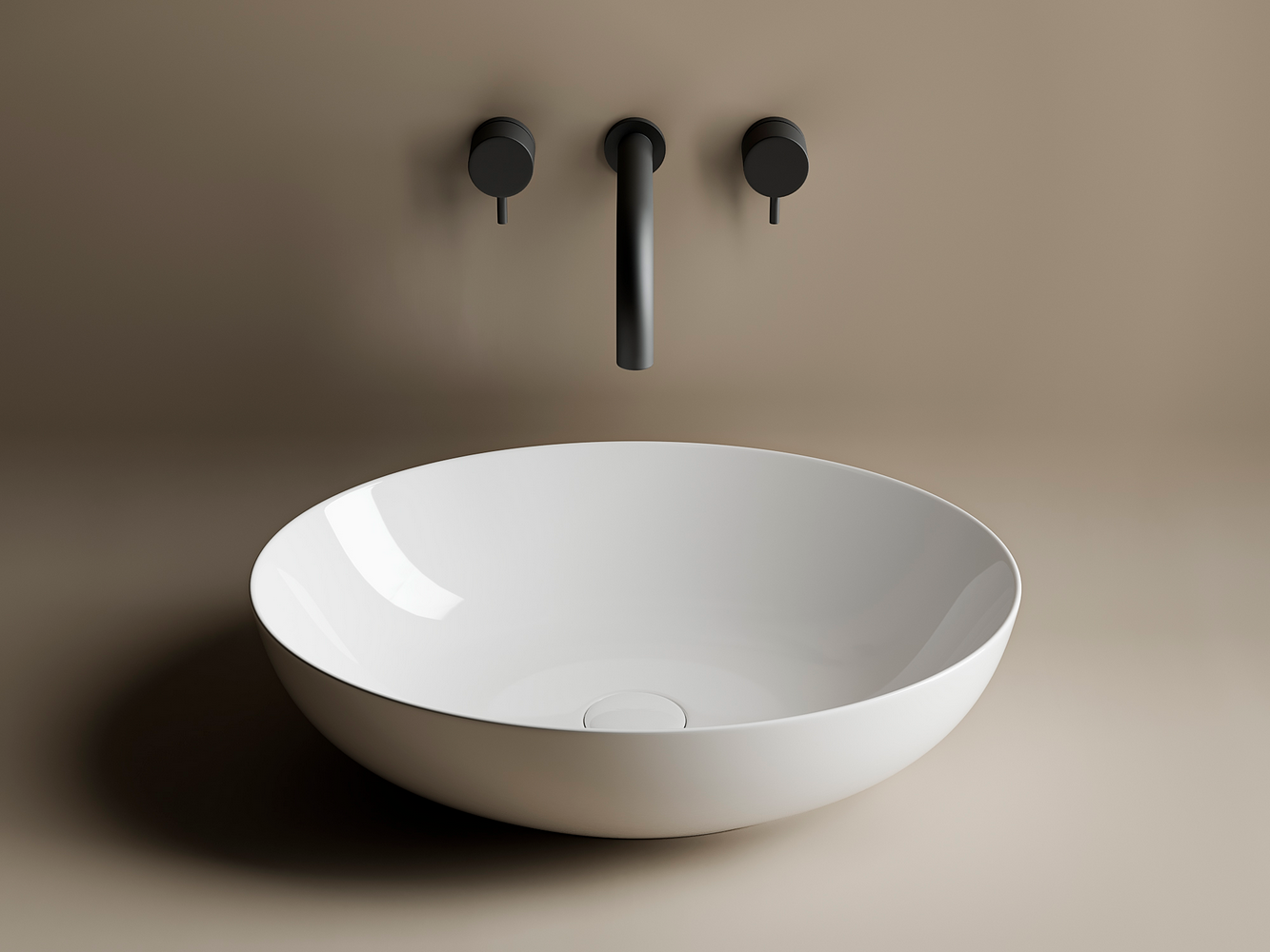 Фото Раковина Ceramicanova Element CN6017 накладная 52 × 39,5 × 13 см, белый глянцевый