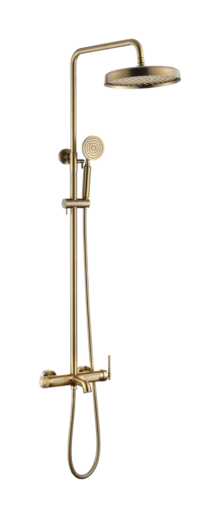 Фото Душевая стойка Boheme Eterna 178-BR бронза