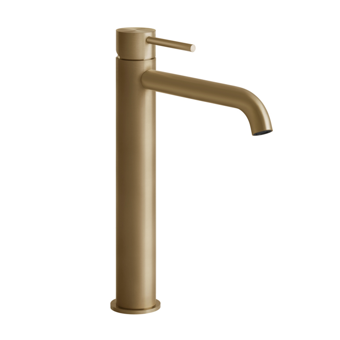 Фото Смеситель Gessi Gessi316 54006#726 для раковины, бронза браш pvd