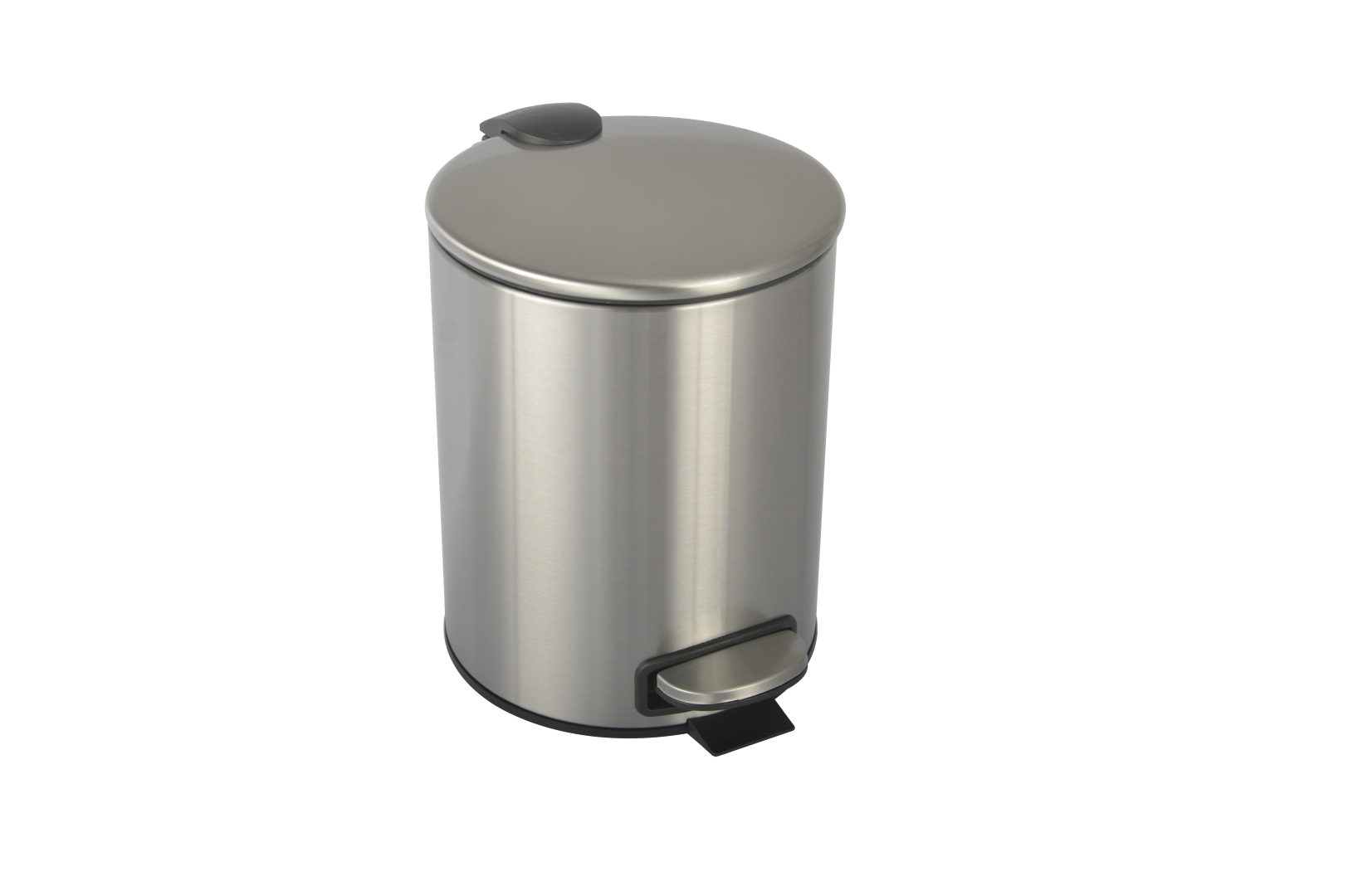 Фото Мусорное ведро Boheme Uno 10426-NB никель браш 5 л