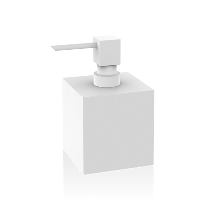Фото Дозатор Decor Walther Cube 0825050 настольный, белый