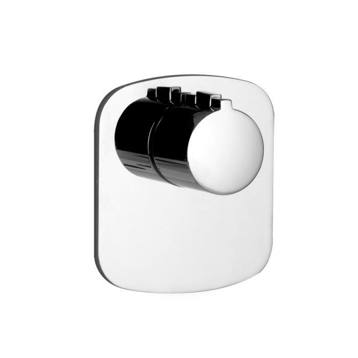 Фото Смеситель Gessi Tondo 43256#031 для душа термостат, хром