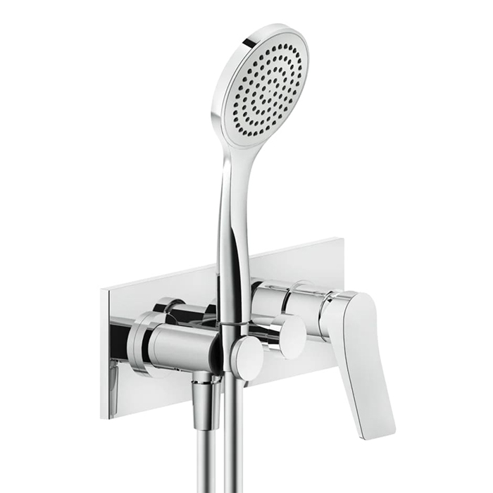 Фото Смеситель Gessi Rilievo 59141#031 для ванны с душем, хром