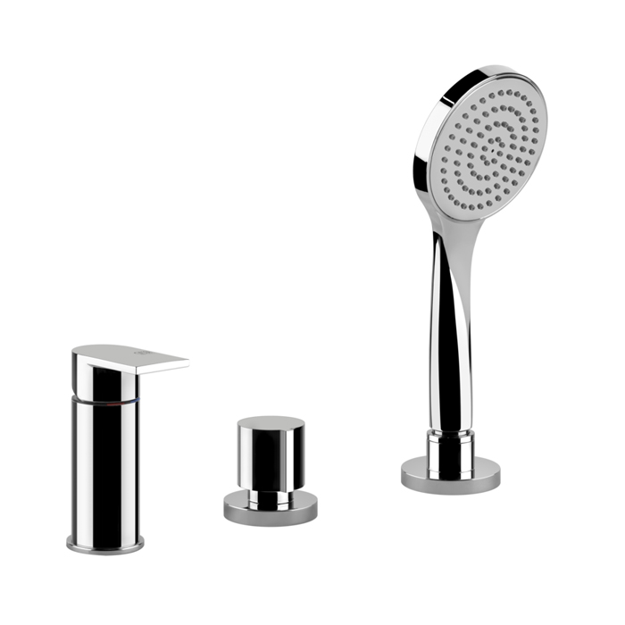 Фото Смеситель Gessi Via manzoni 38643#031 для ванны, хром