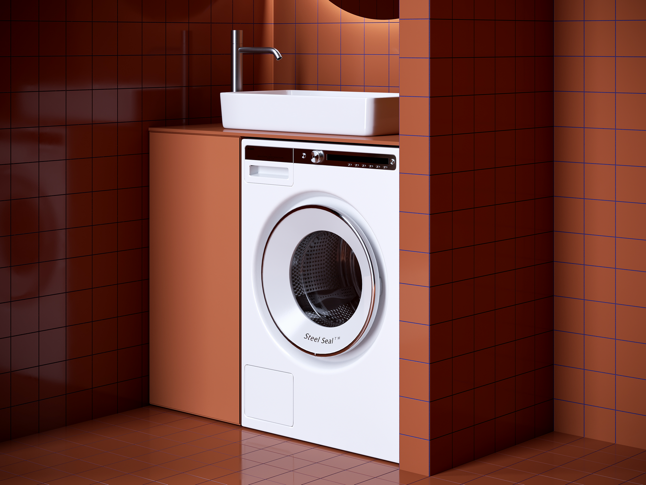 Фото Раковина Ceramicanova Element CN5048 накладная 62 × 34 × 11 см, белый глянцевый