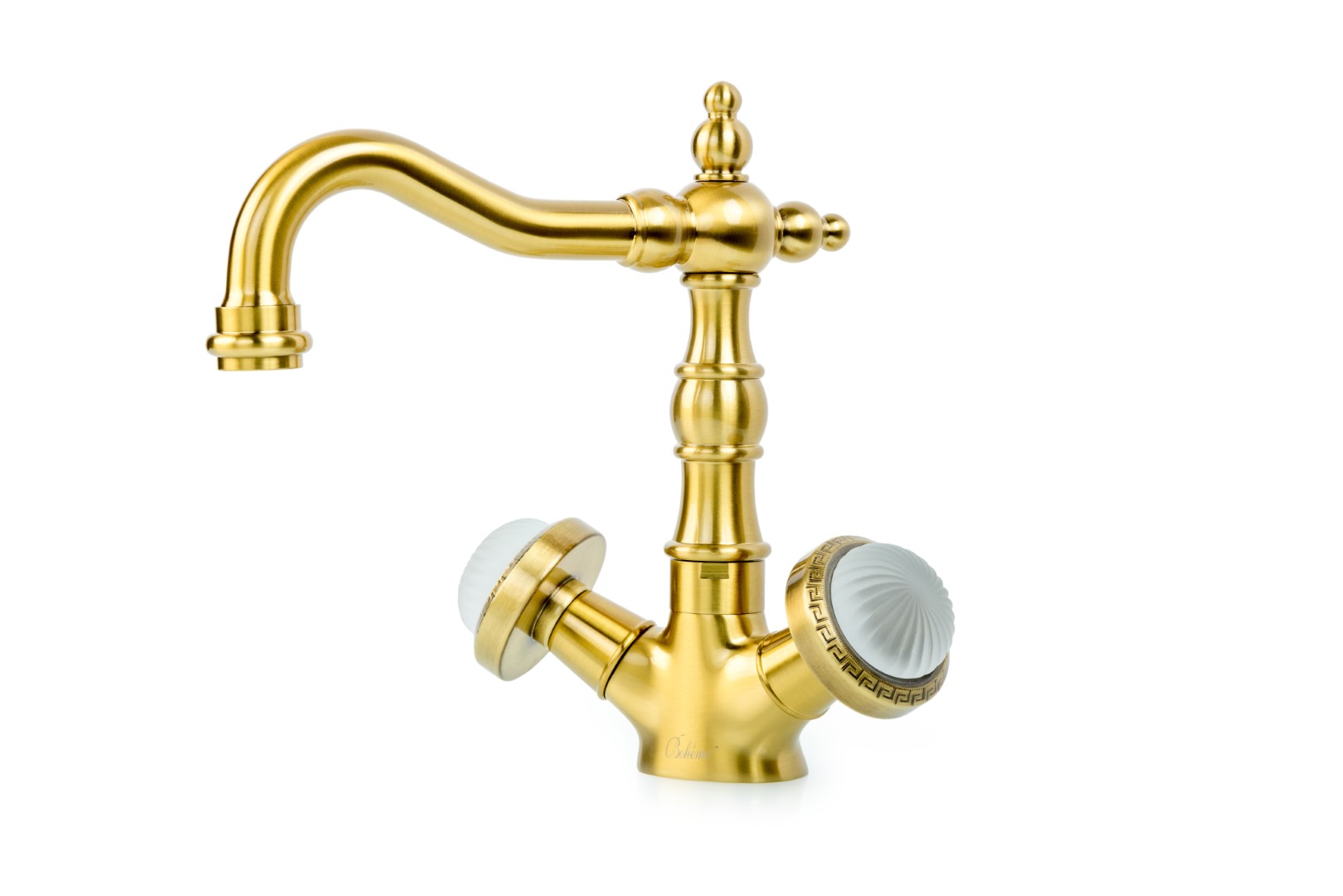 Фото Смеситель для раковины Boheme Satine 312-ST бронза