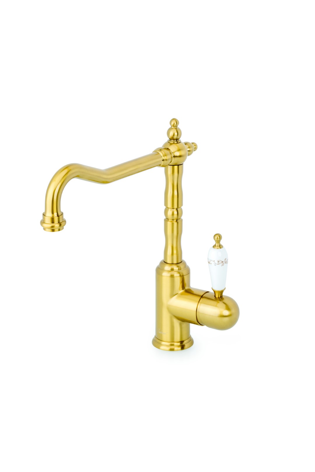 Фото Смеситель для кухни Boheme Medici 101-PR бронза