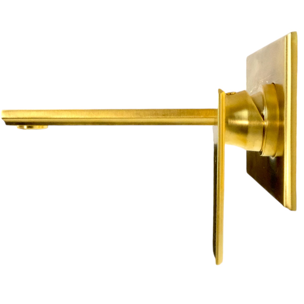 Фото Смеситель для раковины Migliore Atelier 33124 настенный, золото брашированное, излив 18 см