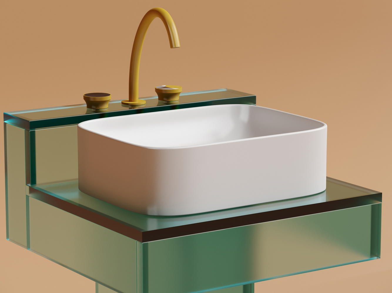 Фото Раковина Ceramicanova Element CN6052MW накладная 50,5 × 38 × 15 см, белый матовый