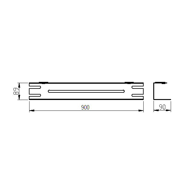 Фото Полка для ванной Boheme Free 10967-90-B подвесная 90 см, матовый черный