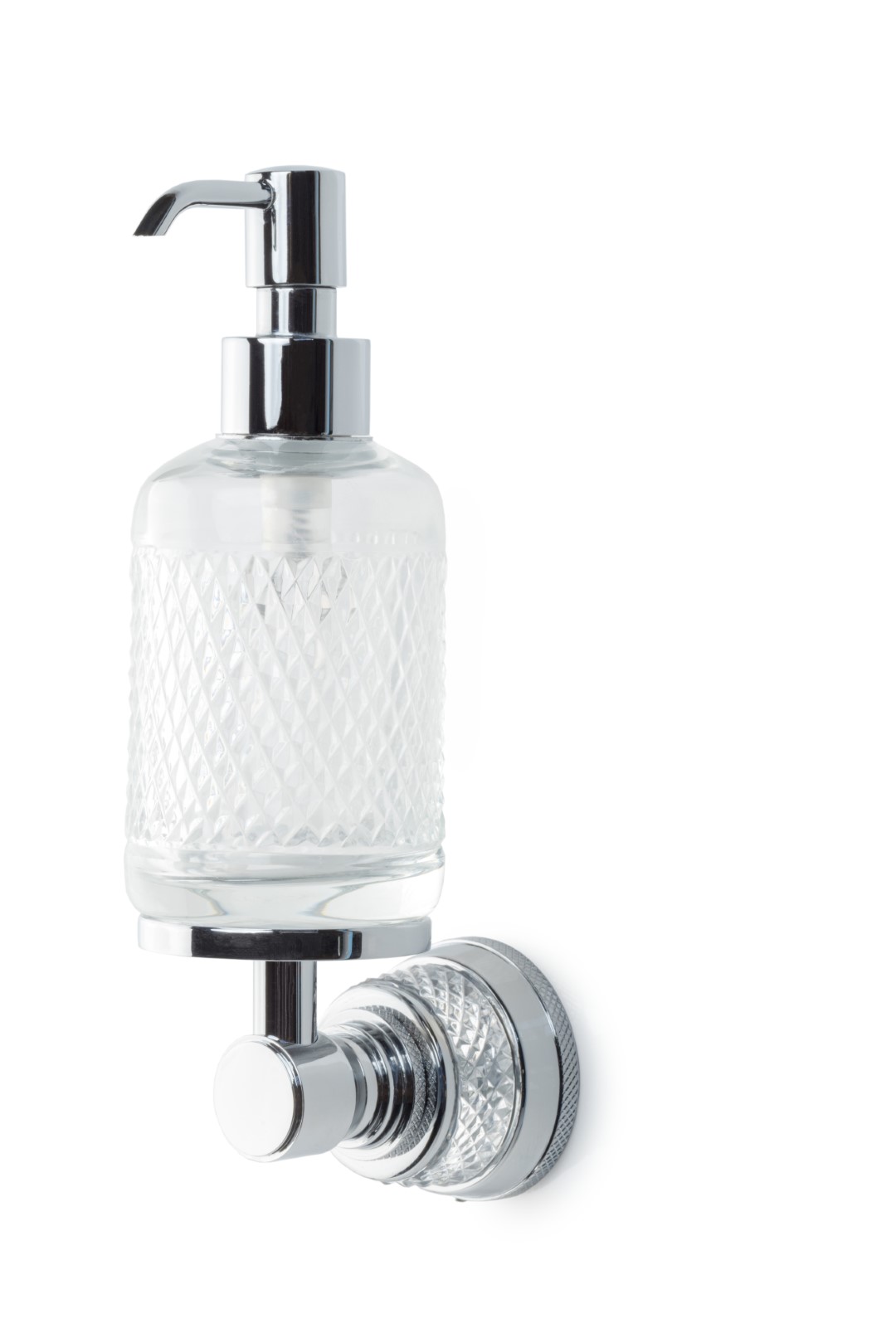 Фото Дозатор жидкого мыла Boheme Aura 10247-CR подвесной хром