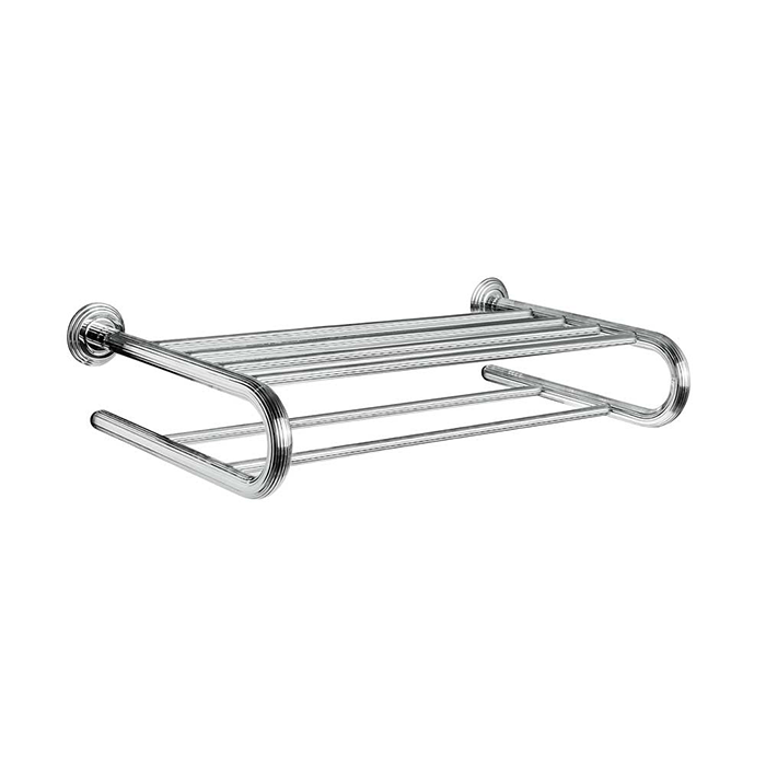Фото Полотенцедержатель Colombo Hermitage B3387.CR подвесной L 56 см хром глянец