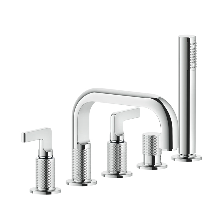 Фото Смеситель Gessi Inciso 58040#031 для ванны с душем, хром
