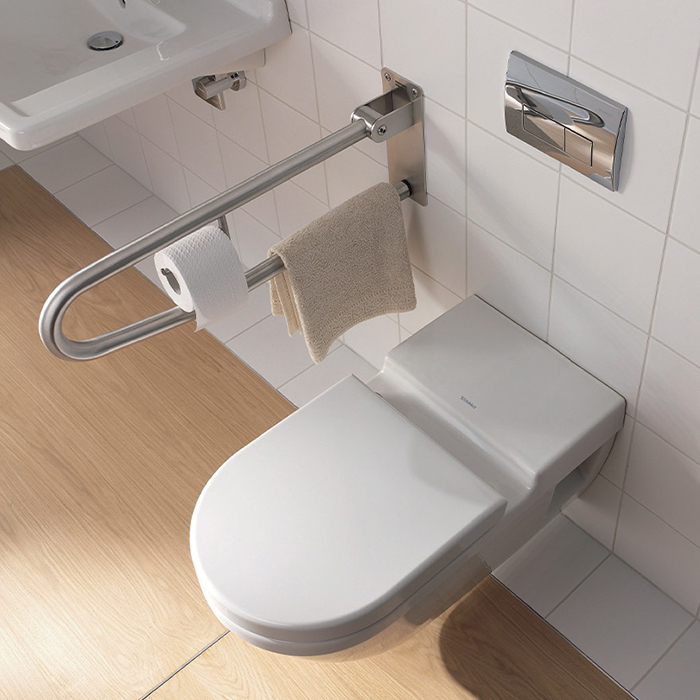Фото Унитаз подвесной Duravit Starck 3 2203090000, без сиденья, белый глянцевый