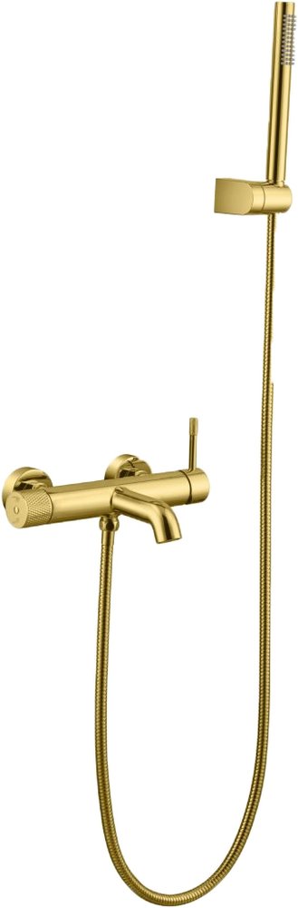 Фото Смеситель для ванны Boheme Uno 463-G Gold золото