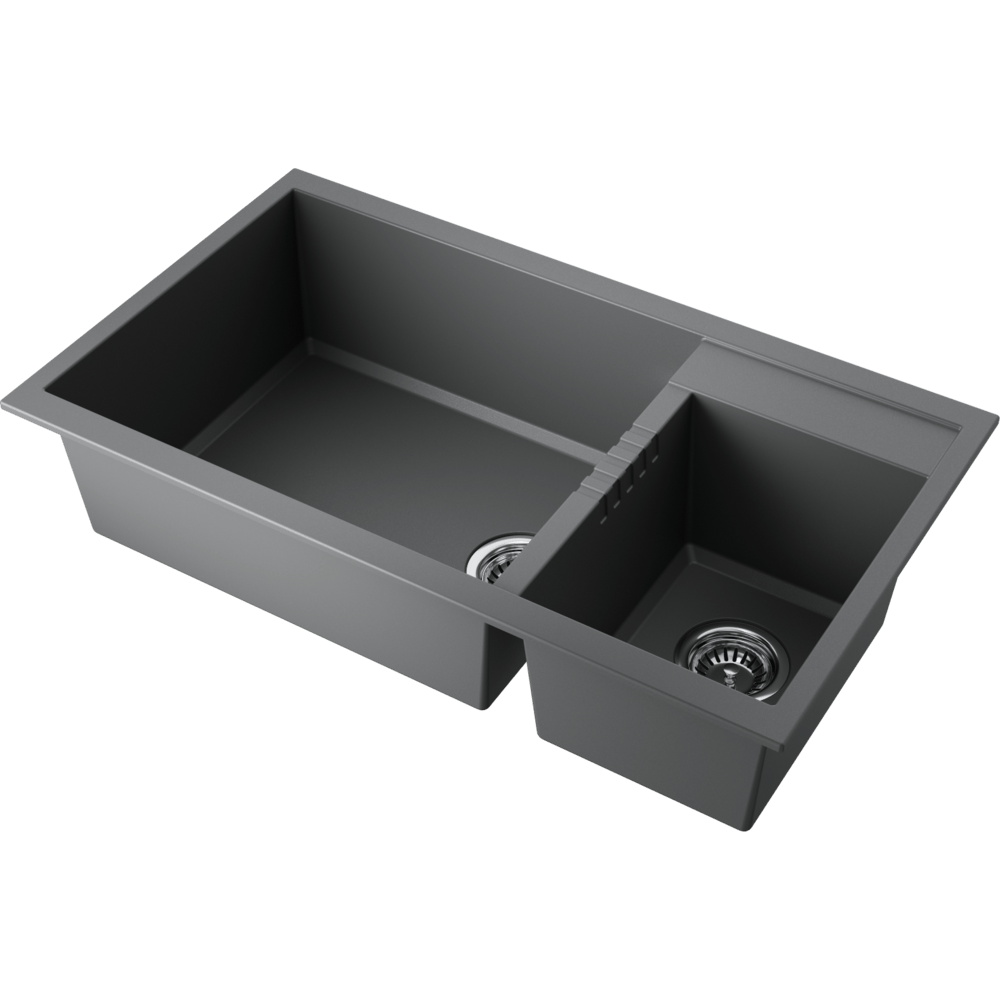 Фото Кухонная мойка Omoikiri Tedori 86-2-LB-PL 4993939 платина