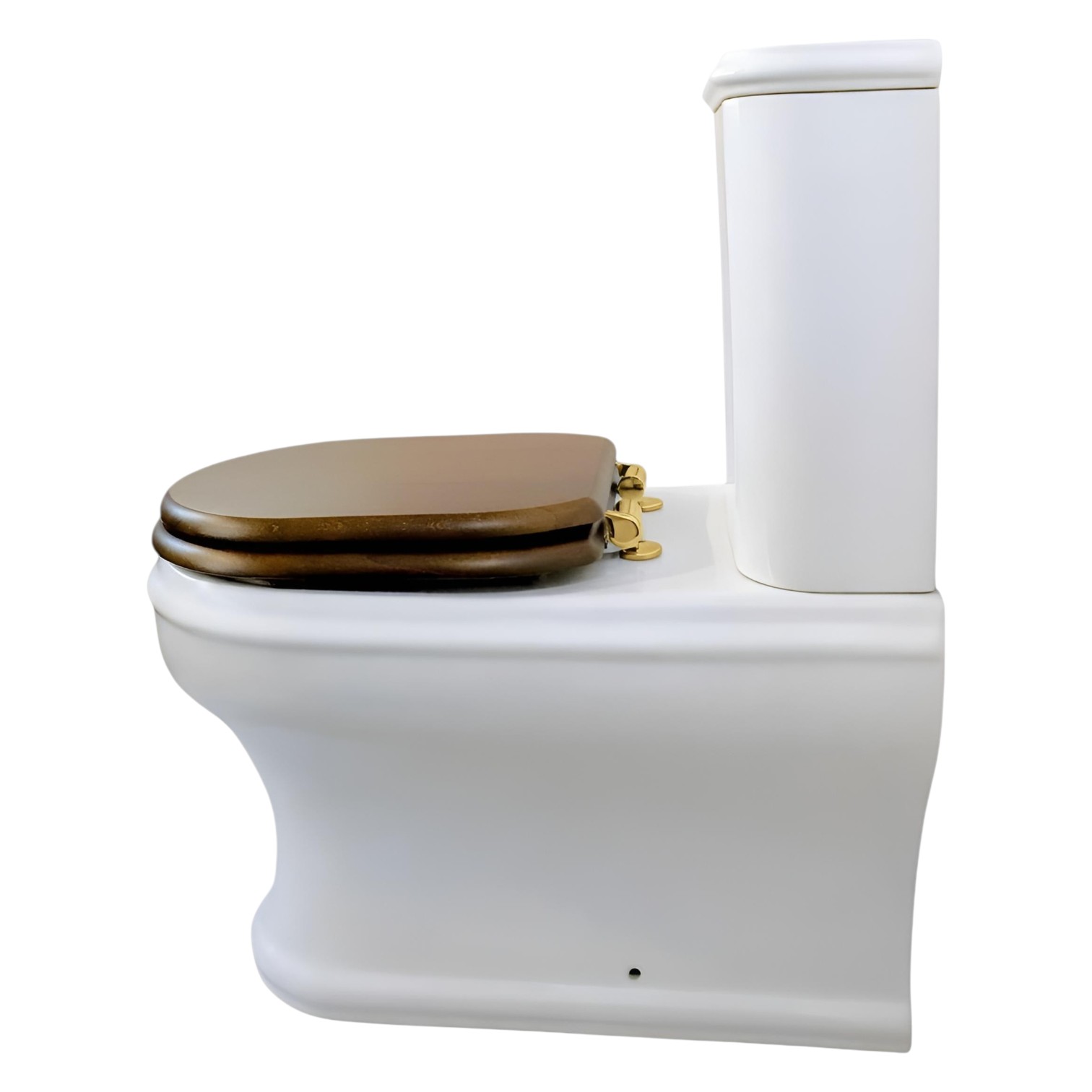 Фото Унитаз-компакт Migliore Charme 36387 кнопка золото, выпуск универсальный