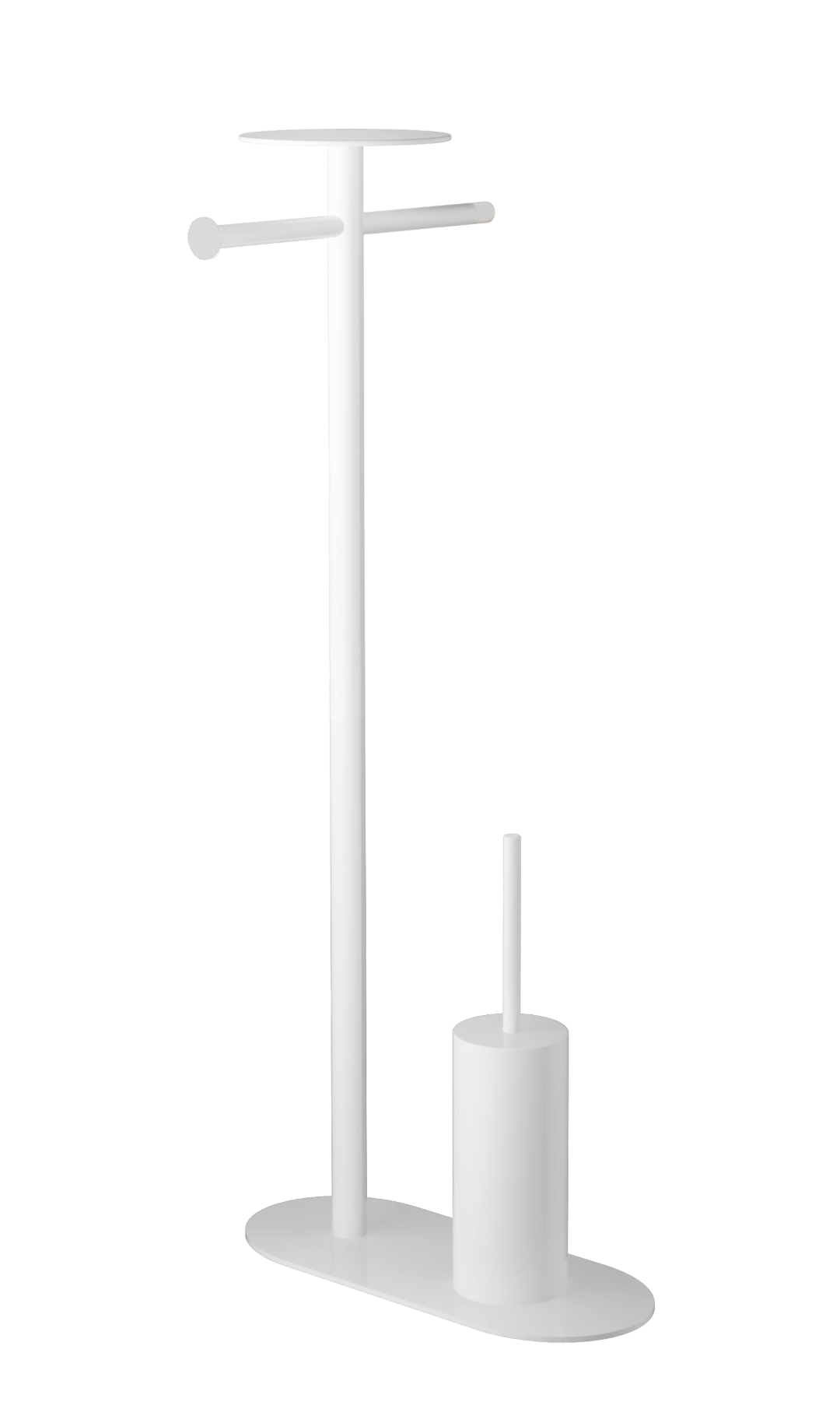 Фото Стойка с аксессуарами Boheme Venturo 10953-W напольная белый матовый