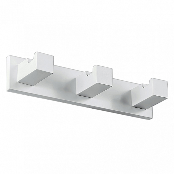 Фото Крючок Colombo Look BLC37.BM тройной, белый матовый