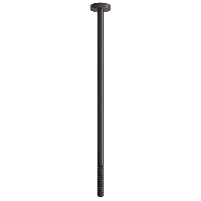 Фото Излив Gessi Gessi316 54296#707 потолочный черный хром браш pvd