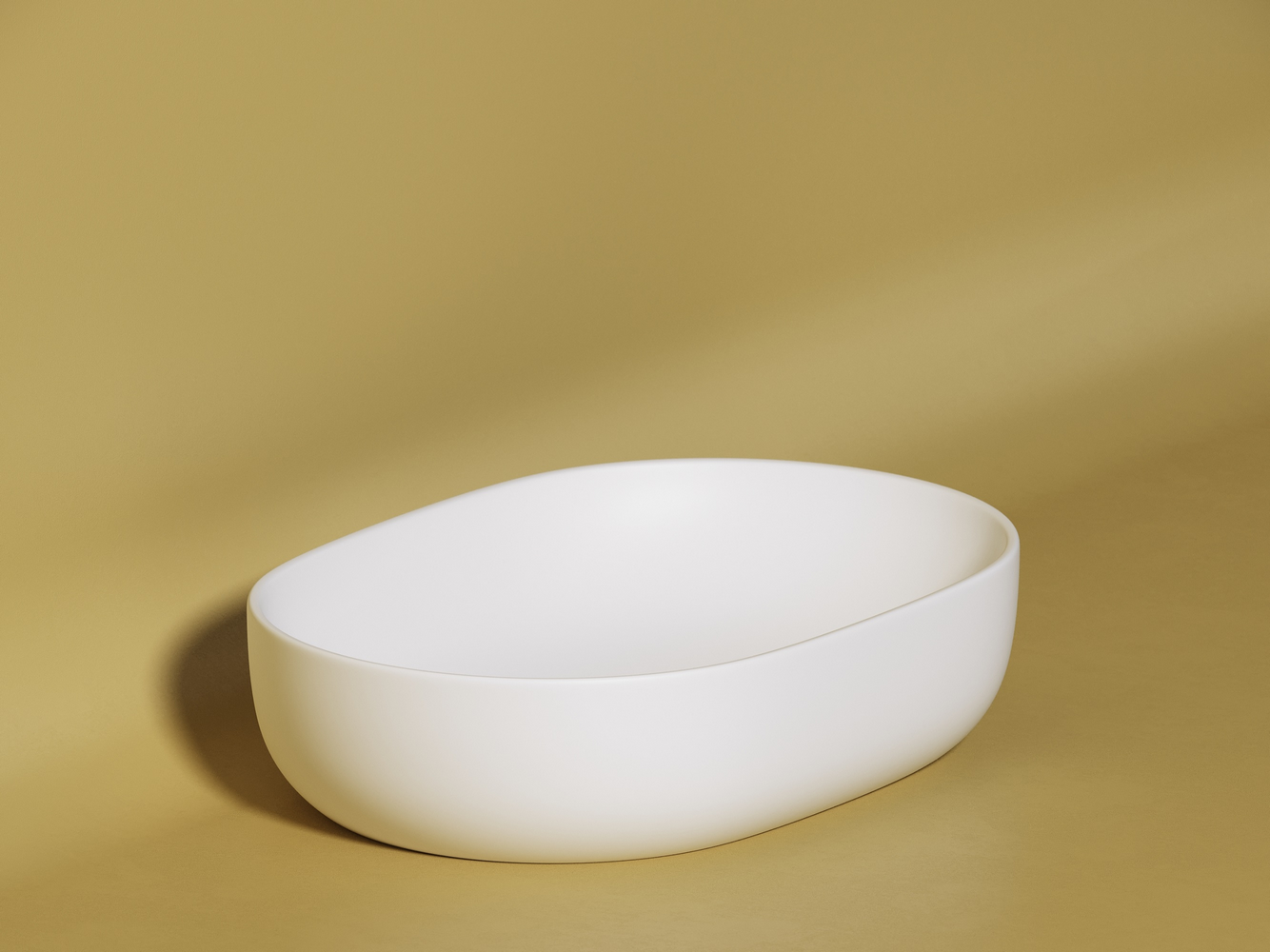 Фото Раковина Ceramicanova Element CN6047MW накладная 60 × 41,5 × 13,5 см, белый матовый