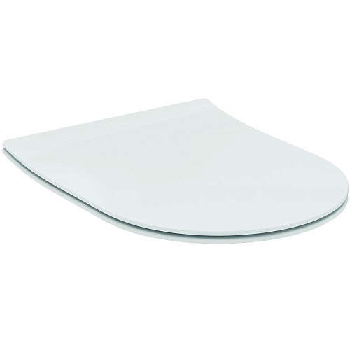 Фото Сиденье с крышкой Ideal Standard Blend Curve T520801, с микролифтом, белый глянец