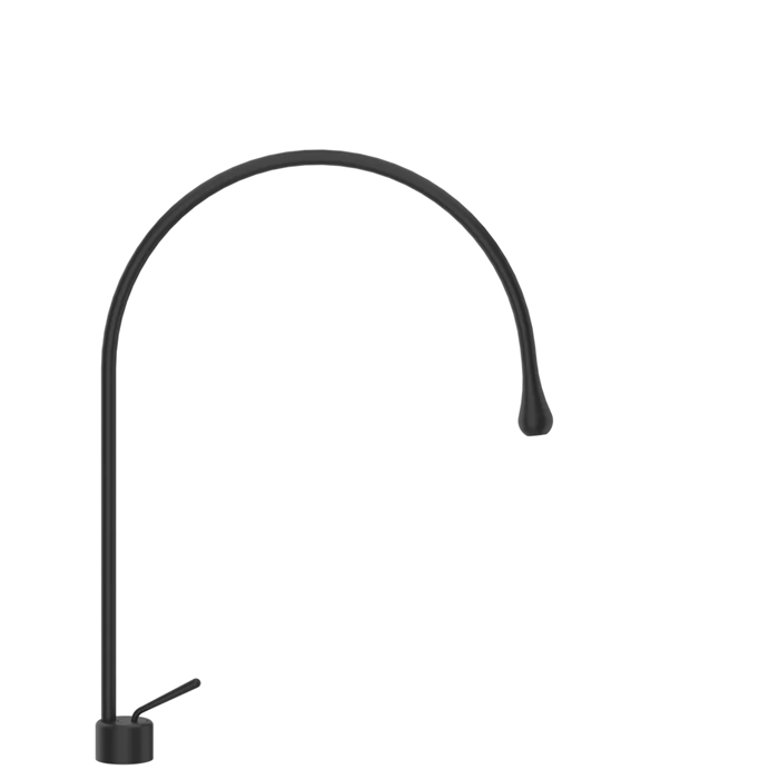 Фото Смеситель Gessi Goccia 33603#299 для раковины, черный матовый