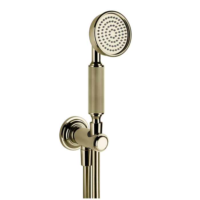 Фото Смеситель Gessi Venti20 65123#710 для душа, латунь глянец pvd