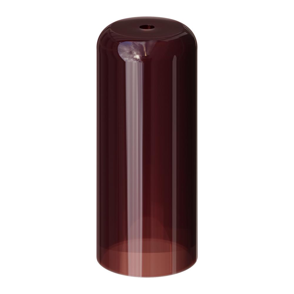 Фото Пьедестал для раковины Boheme Glow 810-BASE-G-BUR напольный круглый 68 см, Burgundy (прозрачный бордовый)