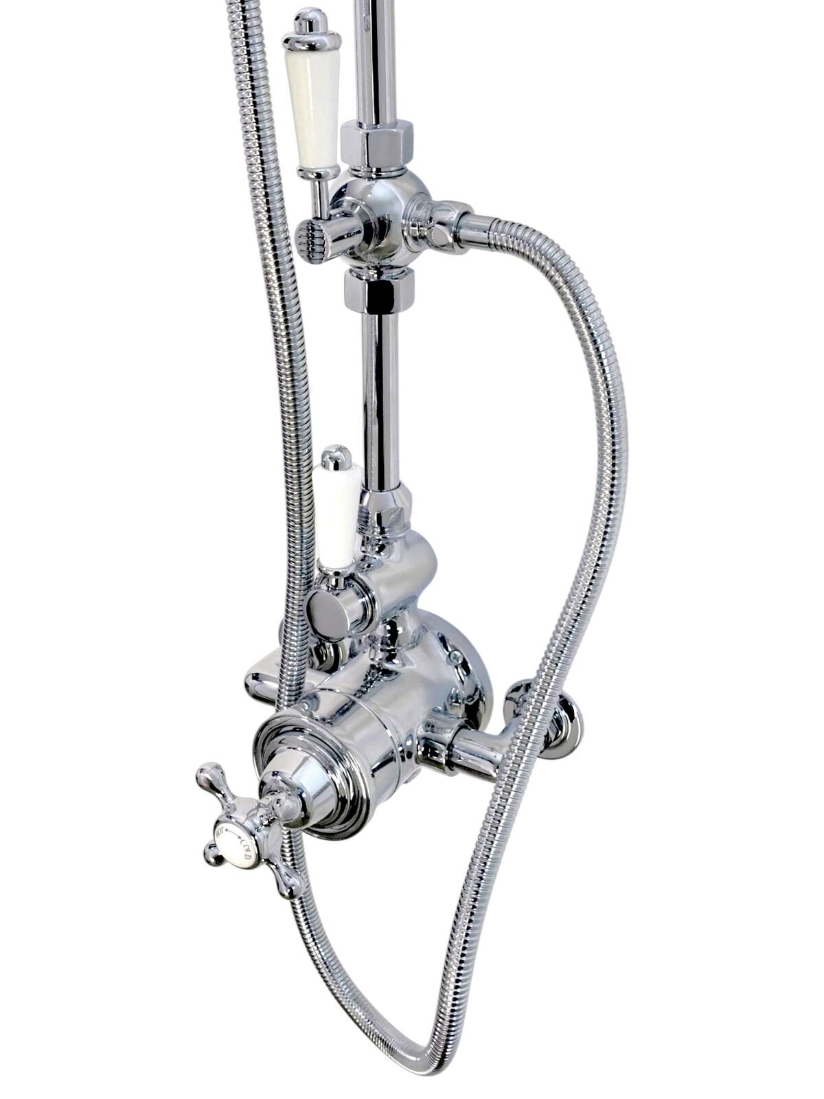 Фото Душевая стойка Migliore King 32878 с термостатом, хром глянец