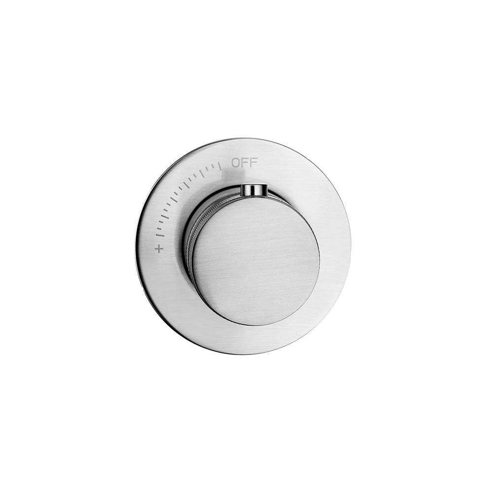 Фото Запорный вентиль Boheme Uno 627-T-CTRL-NB, встраиваемый, никель брашированный