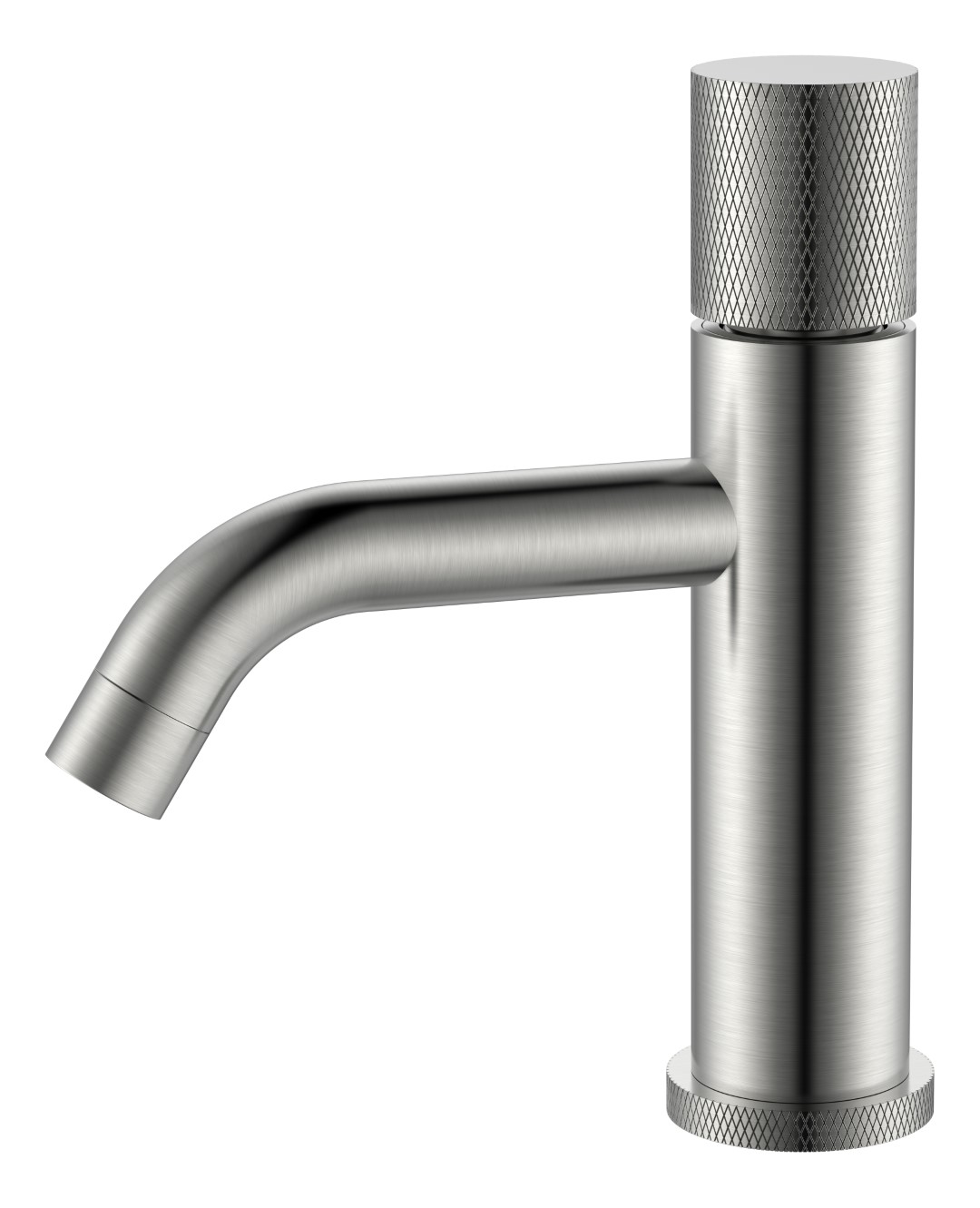 Фото Смеситель для раковины Boheme Stick 121-NB.2 никель браш