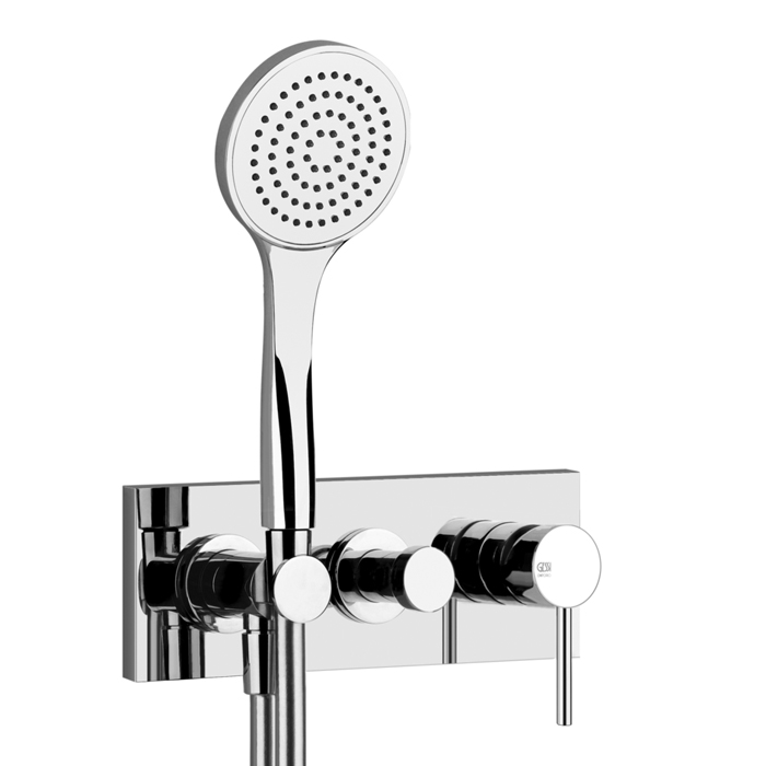 Фото Смеситель Gessi Via tortona 44829#031 для душа, хром