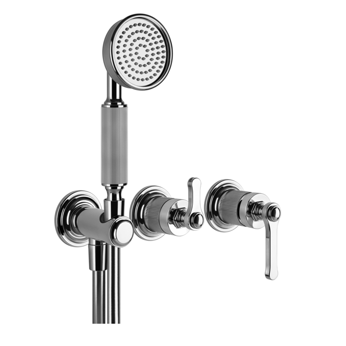 Фото Смеситель Gessi Venti20 65036#031 для ванны с душем, хром