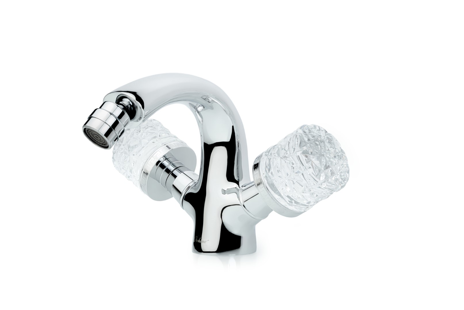 Фото Смеситель для биде Boheme Crystal 276-CRST хром глянец