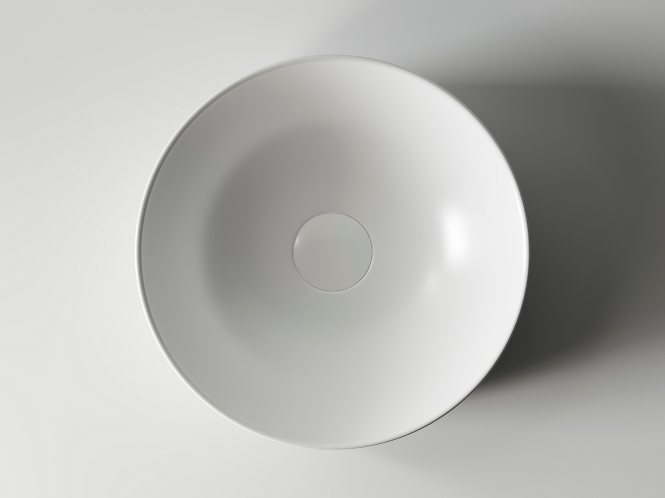 Фото Раковина Ceramicanova Element CN6006 накладная 35 × 35 × 12 см, белый матовый