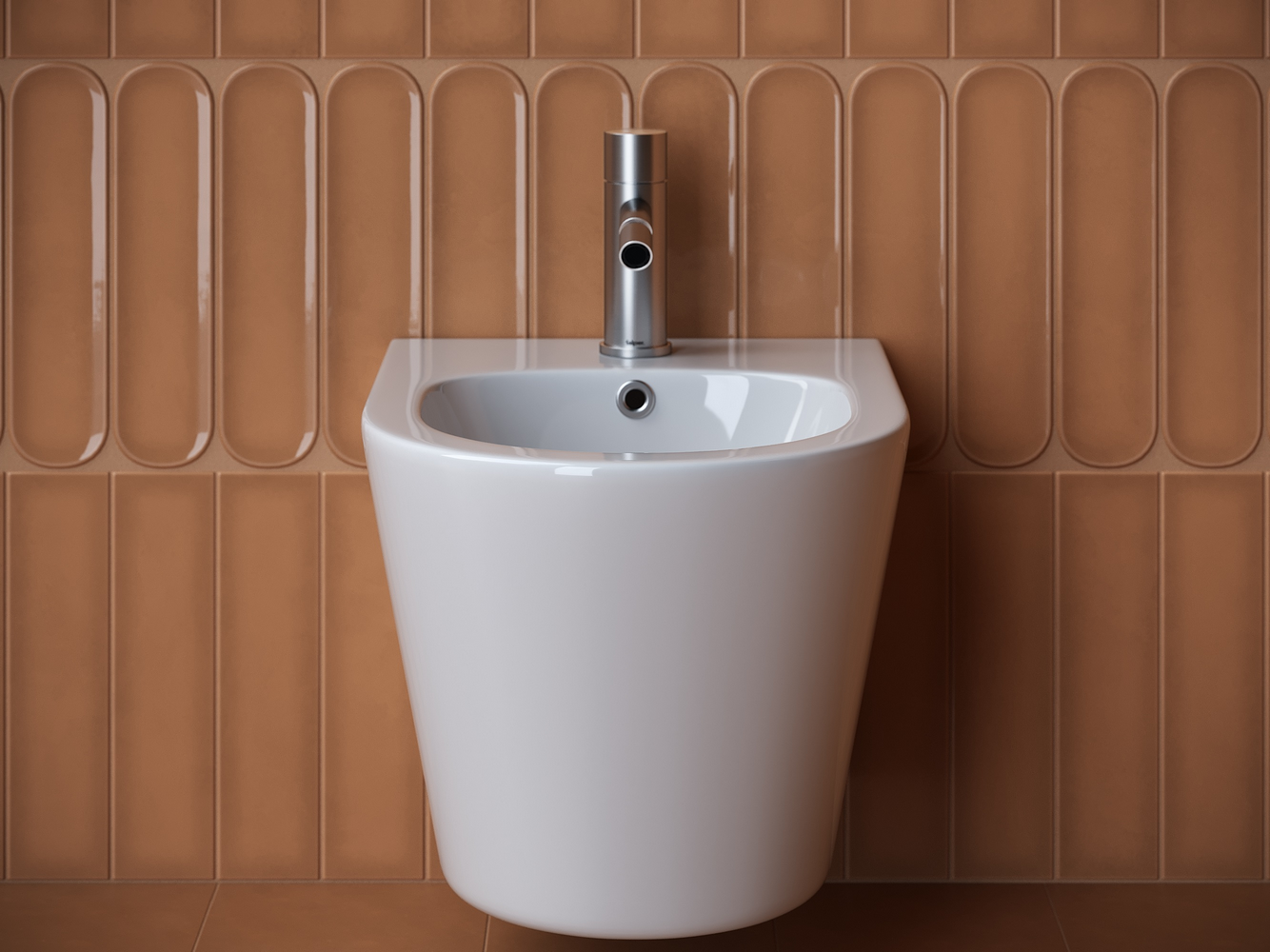 Фото Биде Ceramicanova Forma CN3012 подвесное, белый глянцевый
