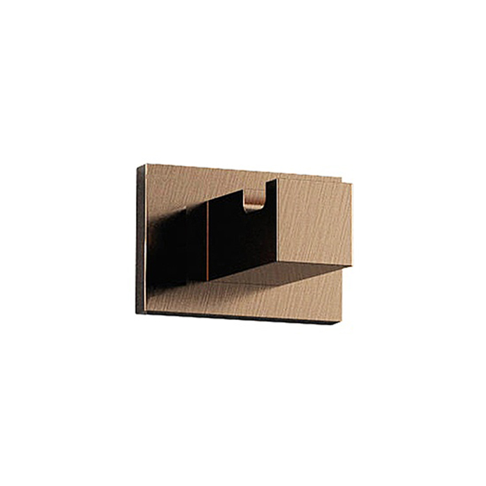 Фото Крючок Colombo Look BLC27.VM, Vintage Matt, янтарная бронза матовая