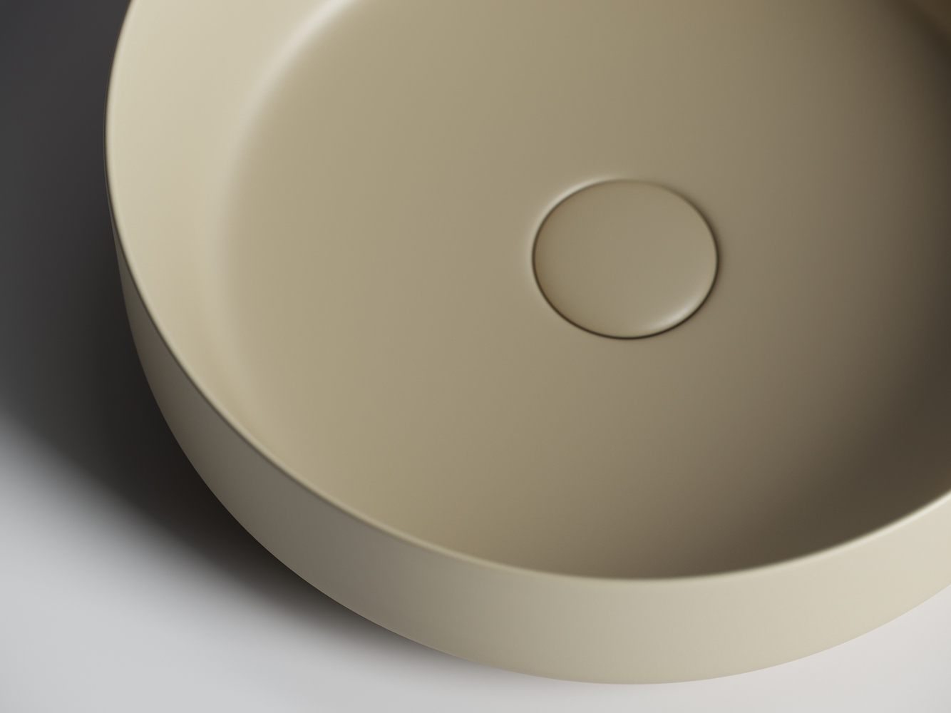 Фото Раковина Ceramicanova Element CN6022MC накладная 39 × 39 × 12 см, капучино матовый