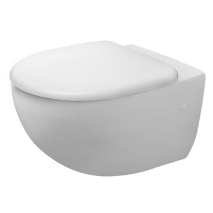 Фото Унитаз подвесной Duravit Architec 2572090000, безободковый, без сиденья, белый глянцевый