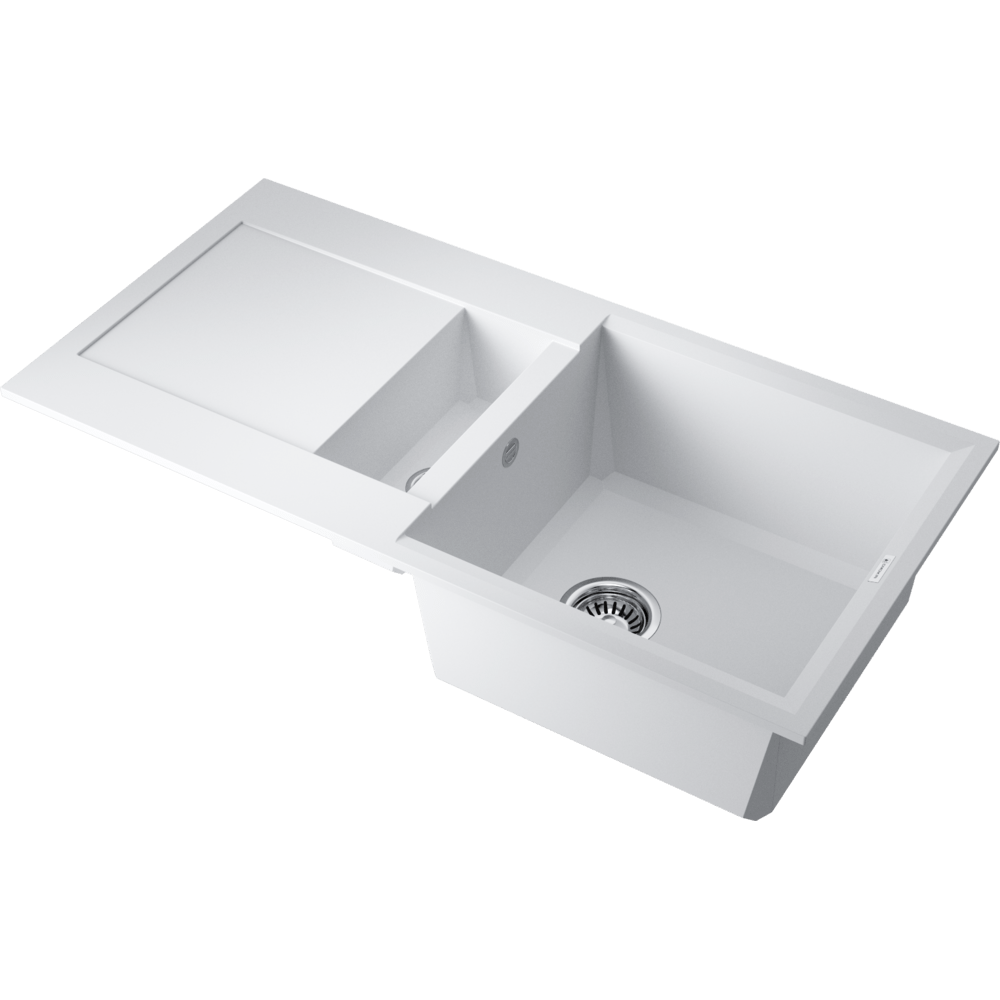 Фото Кухонная мойка Omoikiri Sakaime 86-2-WH 4993129 белый