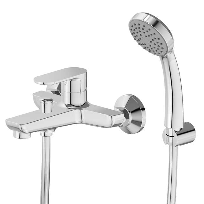 Фото Смеситель Newform Extro 69340C.21.018 для ванны, хром глянец
