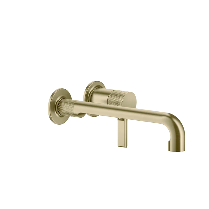 Фото Смеситель Gessi Inciso 58089#727 для раковины с изливом, латунь браш pvd