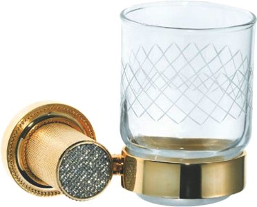Фото Стакан Boheme Royal Cristal 10924-G подвесной золото