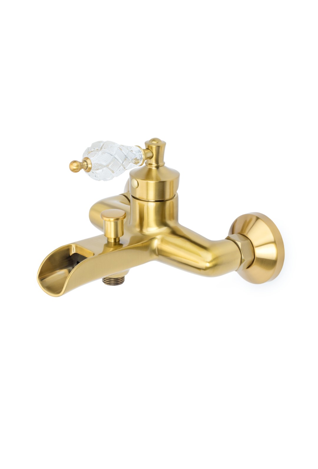 Фото Смеситель для ванны Boheme Vogue Crystal 203-CRST бронза