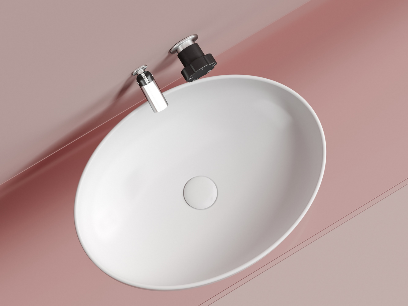 Фото Раковина Ceramicanova Element CN6056MW накладная 50,2 × 36,3 × 14,5 см, белый матовый