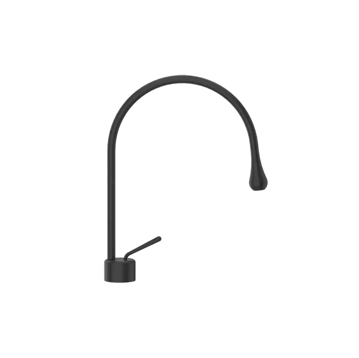Фото Смеситель Gessi Goccia 33602#299 для раковины, черный матовый