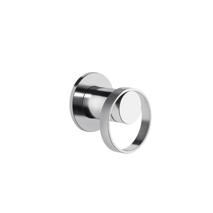 Фото Смеситель Gessi Anello 63409#707 для душа, черный хром браш pvd