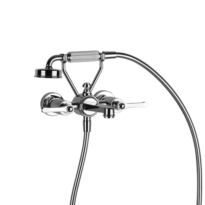 Фото Смеситель Gessi Venti20 65113#031 для ванны с душем, хром